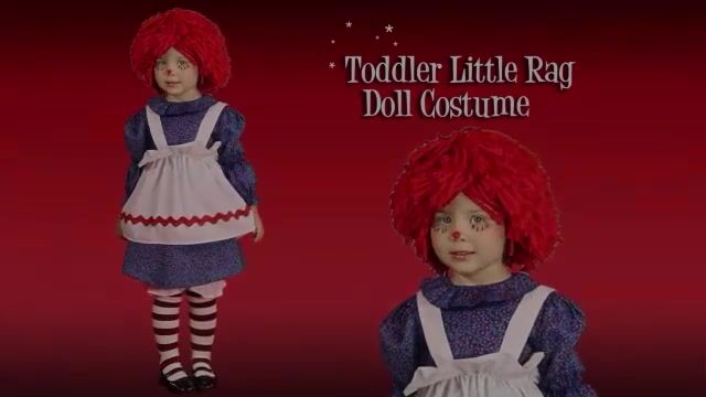 Toddler Little Rag Doll Costume