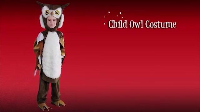 Your little one will have a hoot of a good time with this Child Owl Costume! It's a great look for a party in the forest or at their best friend's house!