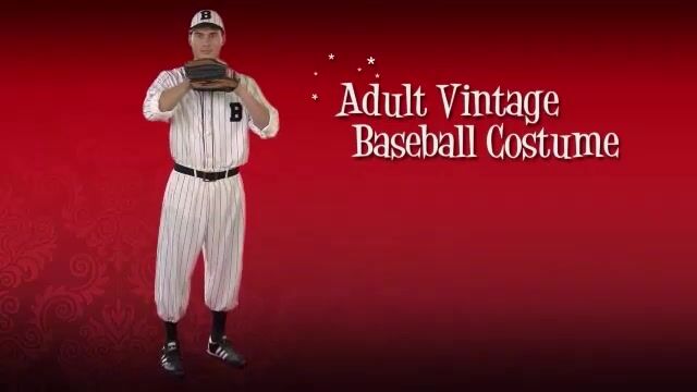 You don't have to be Babe Ruth or Joe DiMaggio to wear this Adult Vintage Baseball Costume! Heck, we won't even tell anyone if you struck out in little league - with an outfit like this, no one will be the wiser.
